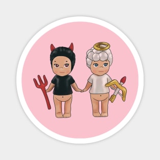 Angel and Devil - Sonny Angels Magnet